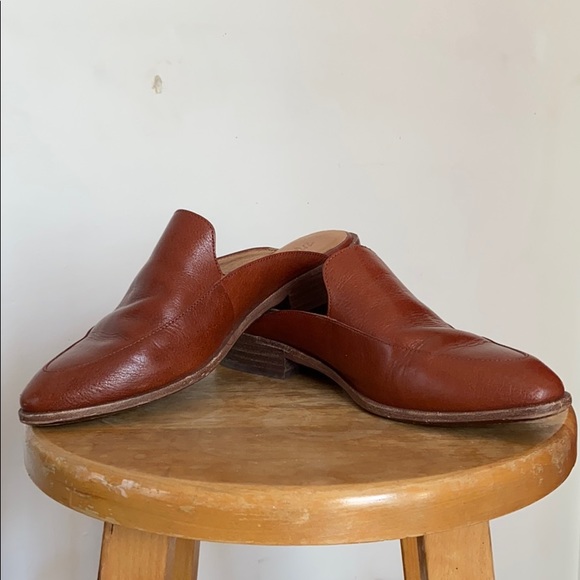 the frances loafer mule in leather